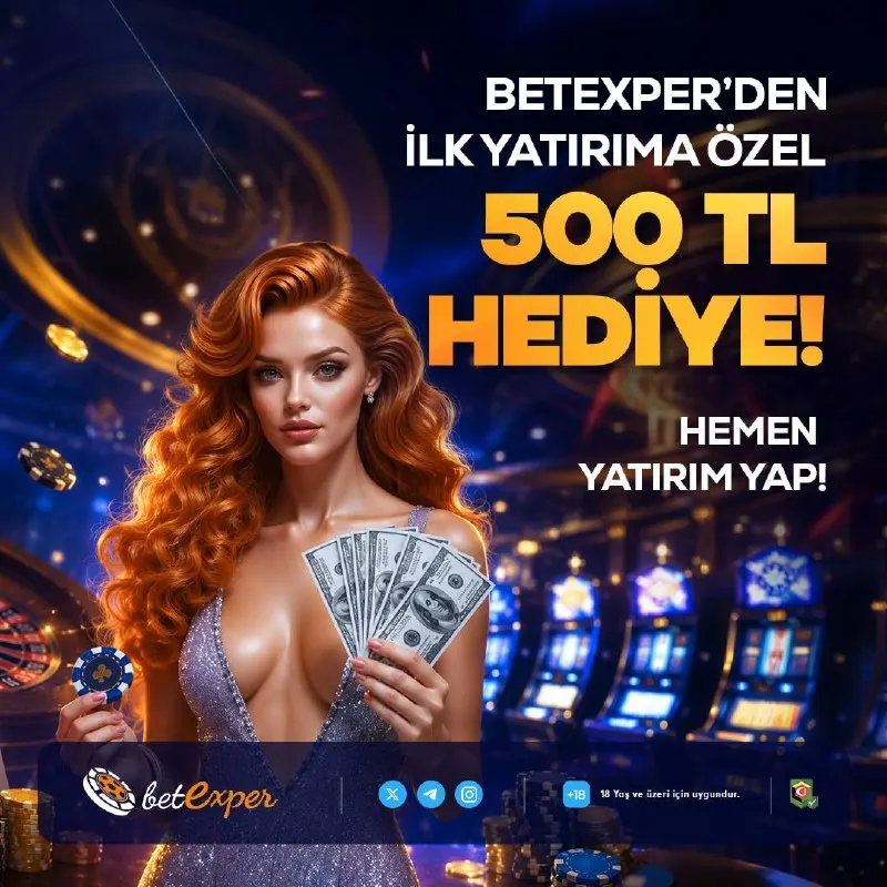 Betexper Telegram: 🎁 Betexper’den İlk Yatırıma Özel 500 TL Hediye! 🎁 ✨ Betexper dünyasına ilk…