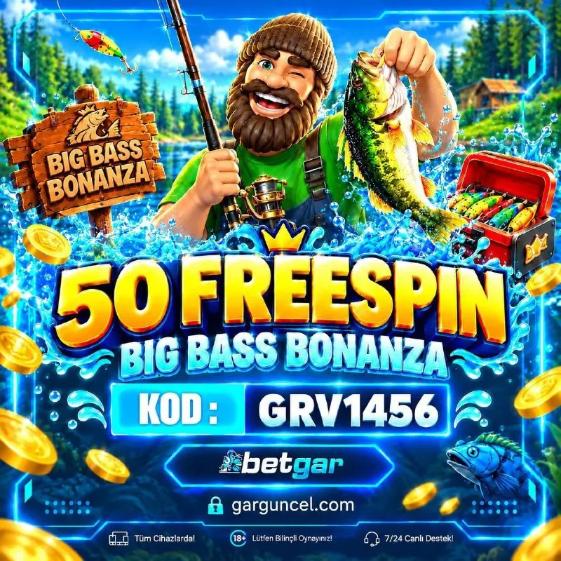 Betgar Telegram: 🤩 BETGAR KODU DÜŞTÜ! Big Bass Bonanza oyununda Geçerli Kod Aktif! 💙Son 1 hafta…