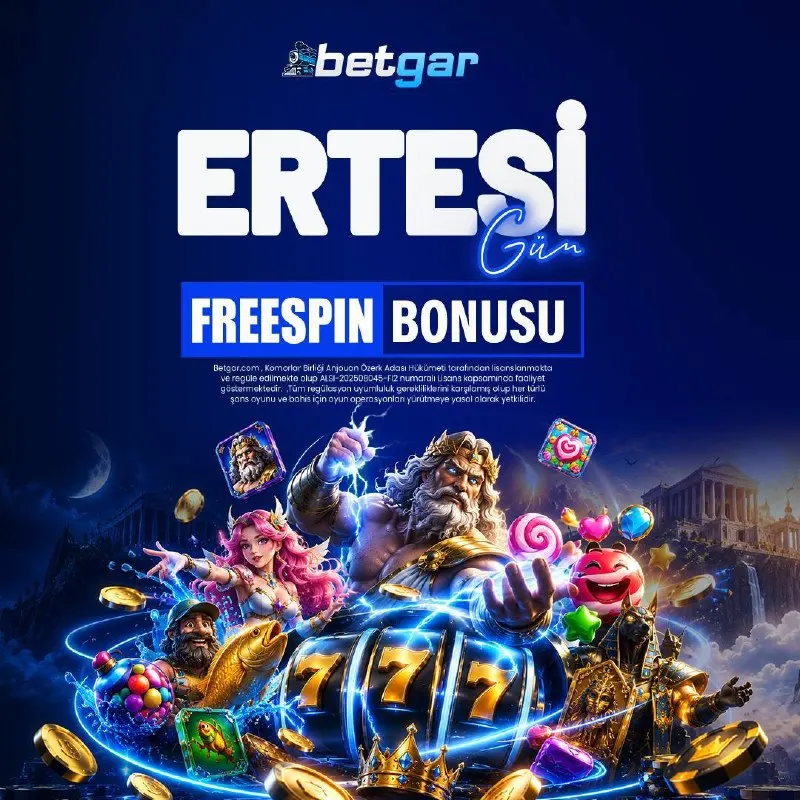 Betgar Telegram: 🎁BUGÜN YATIRIMINI YAP, YARIN 50 FREESPİN’İNİ AL! Bugün yatırımını yap, yarın 50…