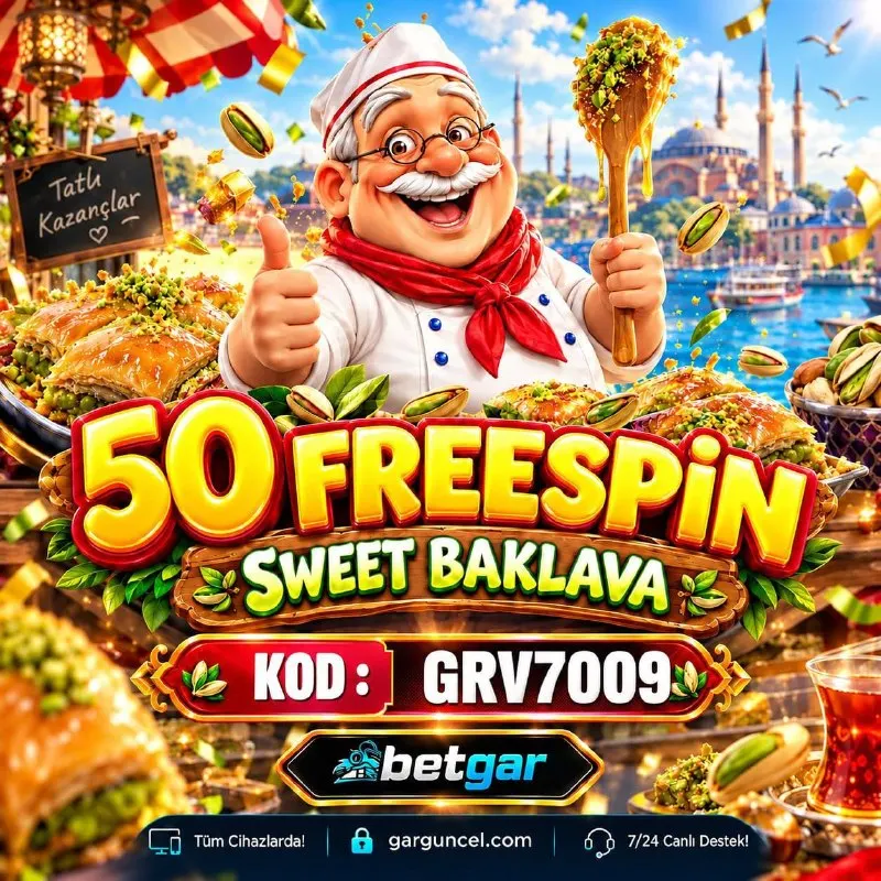Betgar Telegram: 🤩 BETGAR KODU DÜŞTÜ! Sweet Baklava oyununda Geçerli Kod Aktif! 💙Son 1 hafta…