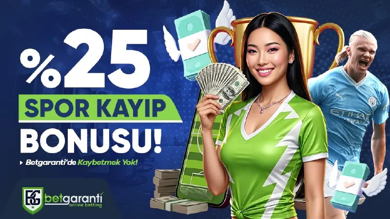 Betgaranti Telegram: 🎯 SPOR KAYIP BONUSU 💰 Min. 100 TL yatırım ile %10–%25 bonus fırsatı! ▪️ 100–999…