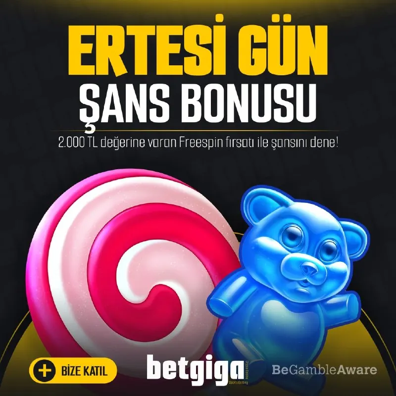 Betgiga Telegram: 🗓 ERTESİ GÜN ŞANS BONUSU İLE TEKRAR KAZANMA ŞANSI YAKALA !!! 🎰 Her gün…