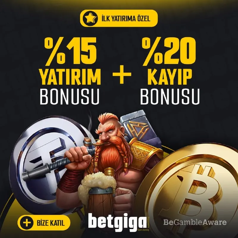 Betgiga Telegram: 💰 %15 Kripto İlk Yatırım Bonusu 💰 Eklenen Nakit Bakiye tüm alanlarda…