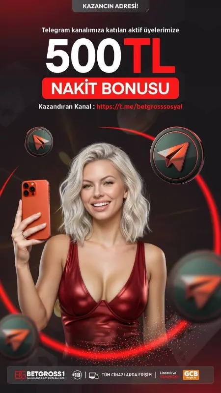 Betgross Telegram: 🔄 Telegram kanalımıza katılan her aktif üyemize 500 TL BONUS! 🔄 🪙Betgross…