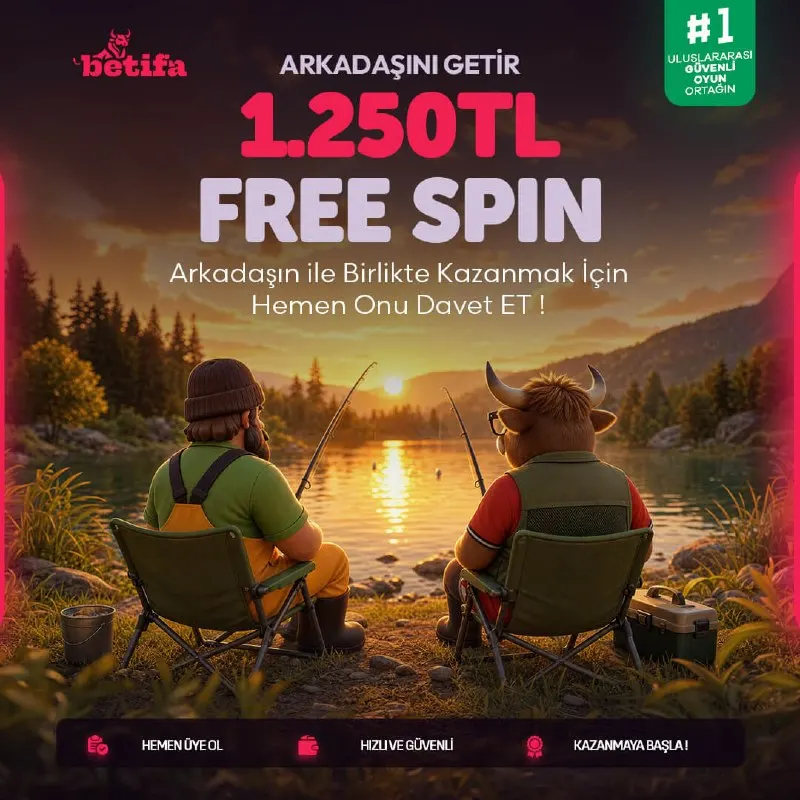 Betifa Telegram: 🎁 ARKADAŞINI DAVET ET, 1.250 TL FREE SPIN KAZAN! 🎰 🎰 250 Free Spin • 5 TL Free…