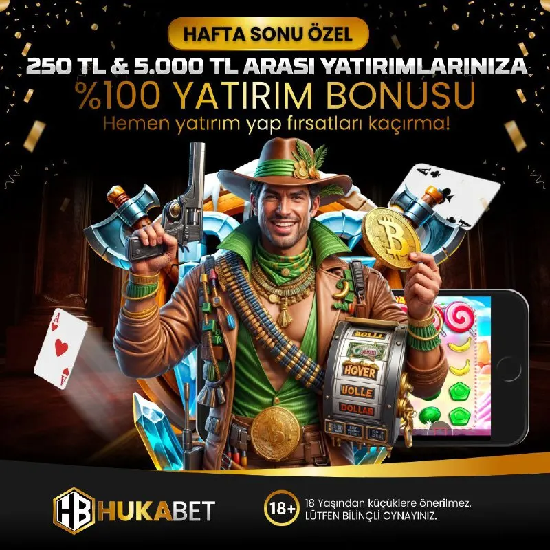 Betjanti Telegram: 📌 %100 NAKİT BONUS - HAFTASONU MİNİMUM 250 TL MAKSİMUM 5.000 TL YATIRIMLARDA…