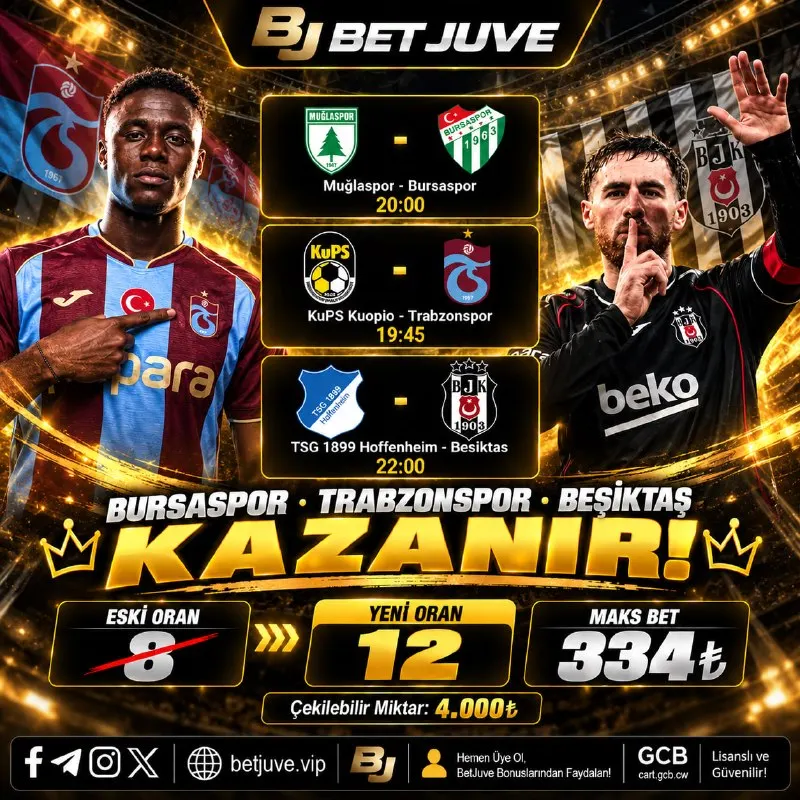 Betjuve Telegram: Özel Oran Gurmesi BETJUVE! 📈 Eski Oran: 8 🚀 Betjuve Özel Oran: 12 🔥 🚀 Payurus…