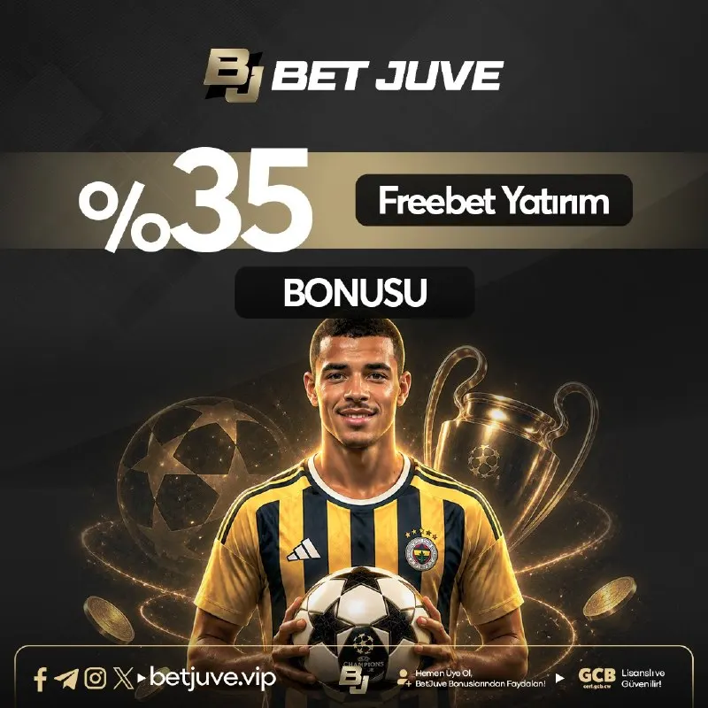Betjuve Telegram: 🔥 Yeni sezona güçlü başla, %35 Freebet fırsatını kaçırma! 💥 Yeni Sezona %35…
