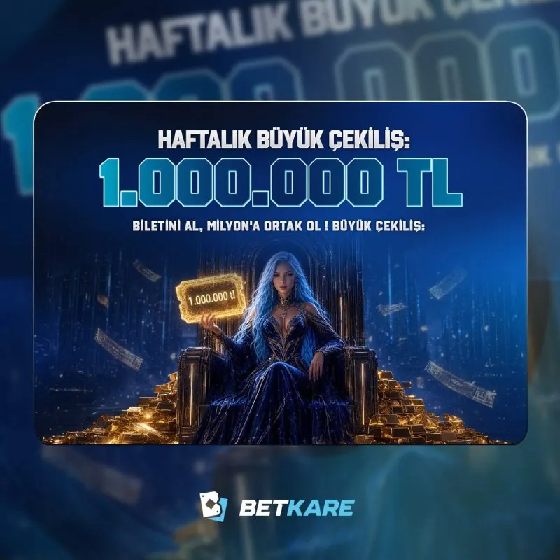 Betkare Telegram: 💙🔠🔠🔠🔠🔠🔠🔠 💙 💎 HAFTALIK BÜYÜK ÇEKİLİŞ BETKARE'DE TAM 1️⃣🔤0️⃣0️⃣0️⃣🔤0️⃣0️⃣0️⃣🔤🔤…