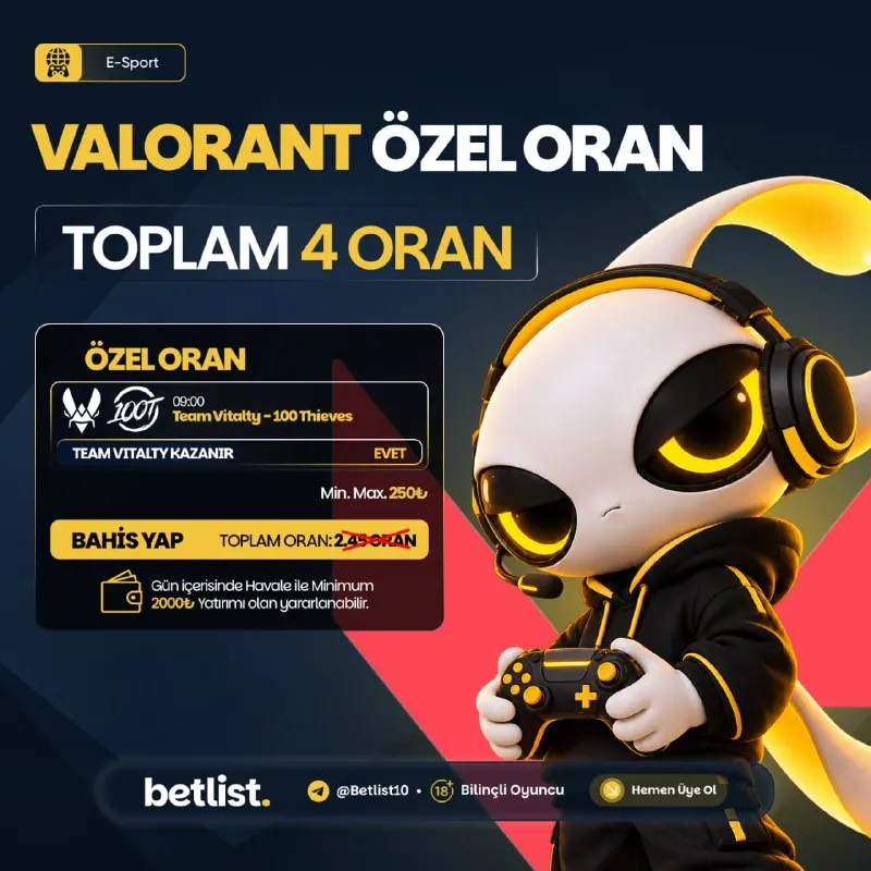 Betlist Telegram: 🔠➖🔠🔠🔠🔠 🔠🔠🔠🔠 🔠🔠🅰🔠 ⚽️ Gün İçerisinde Havale İle Minimum 2.000₺ Yatırım Yap, Özel…