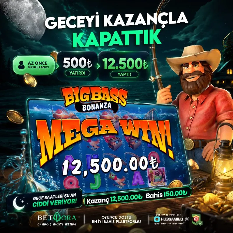 Betlora Telegram: 😍😍😍😍😍 🚨 GECE VURGUNU GELDİ 💵 Az önce bir kullanıcı:💰 5000 TL → 12 500 TL yaptı…