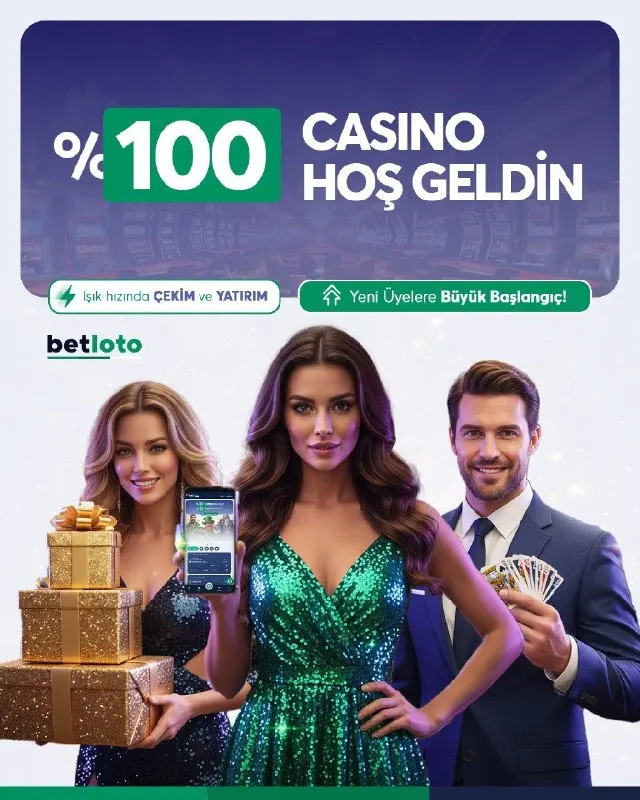 Betloto Telegram: Casino Bonusu, Hoş Geldin Fırsatı Betloto’da! 🎉 İlk yatırımına özel, casino’da…