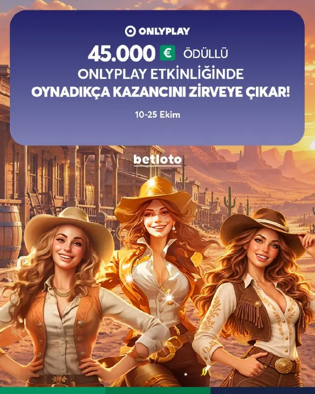 Betloto Telegram: 🔥 45.000€ Ödüllü Flame & Fortune Clash’te Zirveyi Zorla! 🏆 ⚡ OnlyPlay’in 10–25…