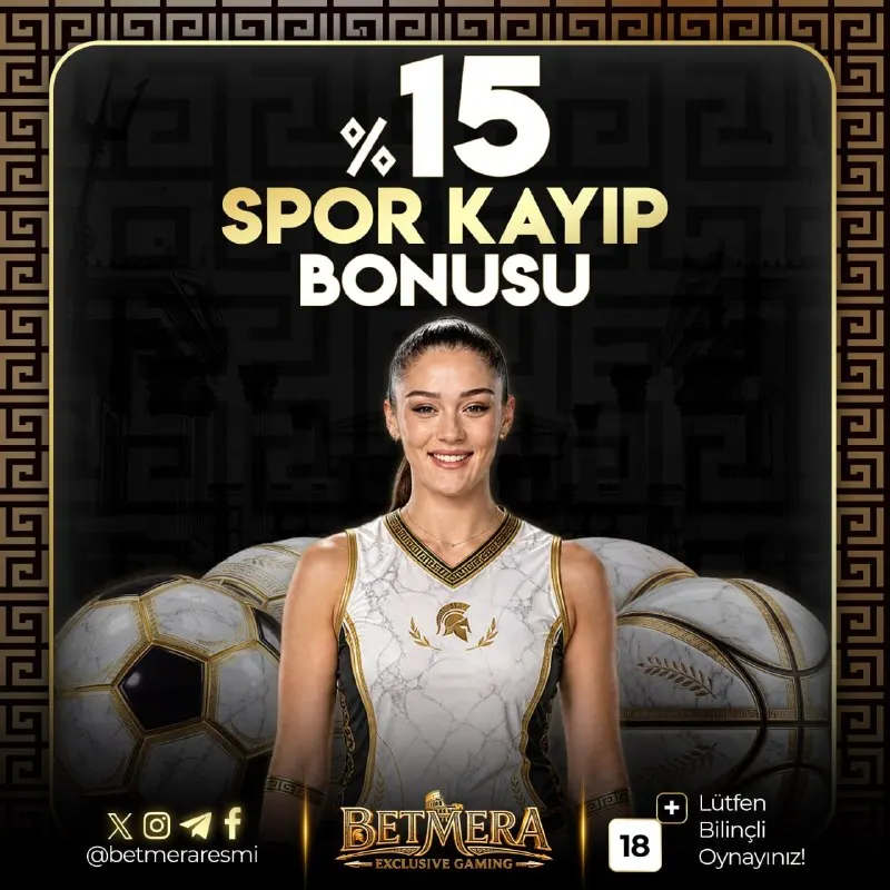 Betmera Telegram: 🔥 %15 SPOR KAYIP BONUSU ⚽️ Büyük Karşılaşmaların Heyecanını Yaşarken, Seni…