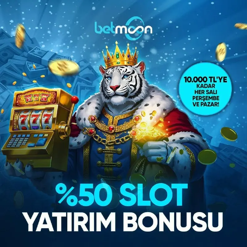Betmoon Telegram: 🎉 %50 Slot Yatırım Bonusu! ✨ Şansın kapıyı çalıyor! 👑 Bugün yapacağın ilk…