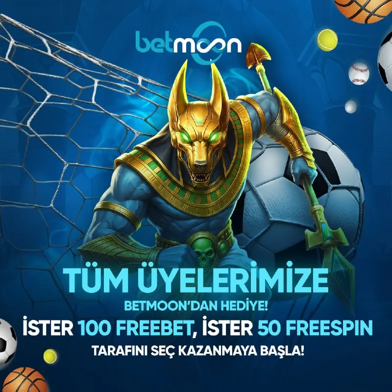 Betmoon Telegram: 🍀 BETMOON’DA HEDİYENİ SEÇME ZAMANI! ➡️ 1️⃣😀😀 FREEBET veya 5️⃣😀 FREESPIN! ⚡️…