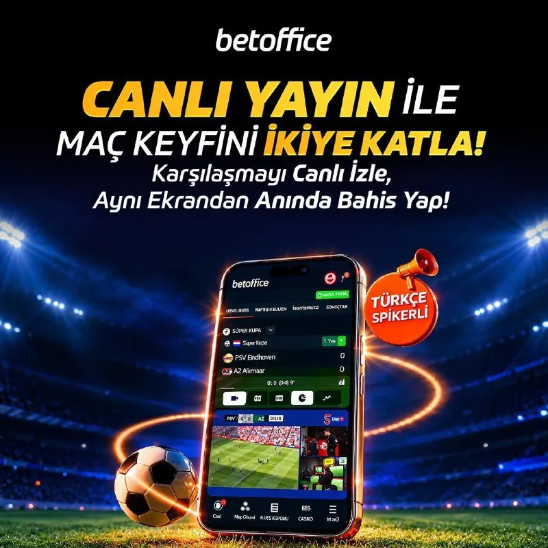 Betoffice Telegram: 📺 Hoffenheim–Beşiktaş heyecanı BetOffice TV’de! Maçı canlı izle, karşılaşma…