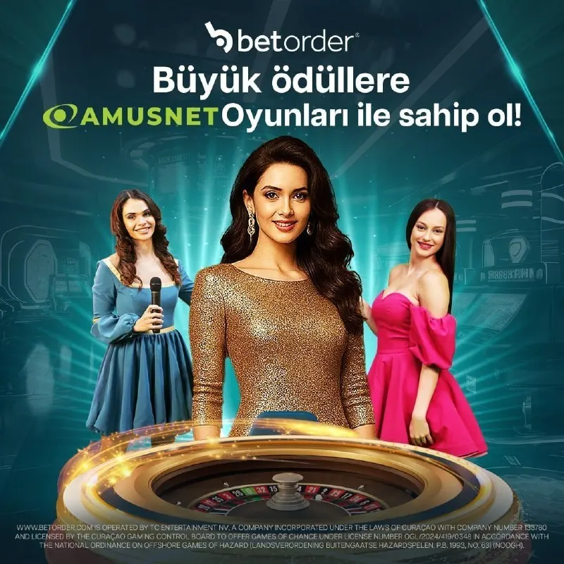 Betorder Telegram: Gerçek krupiyelerle canlı casino heyecanını yaşa!⚡️ 💲 Amusnet’te şansını dene…