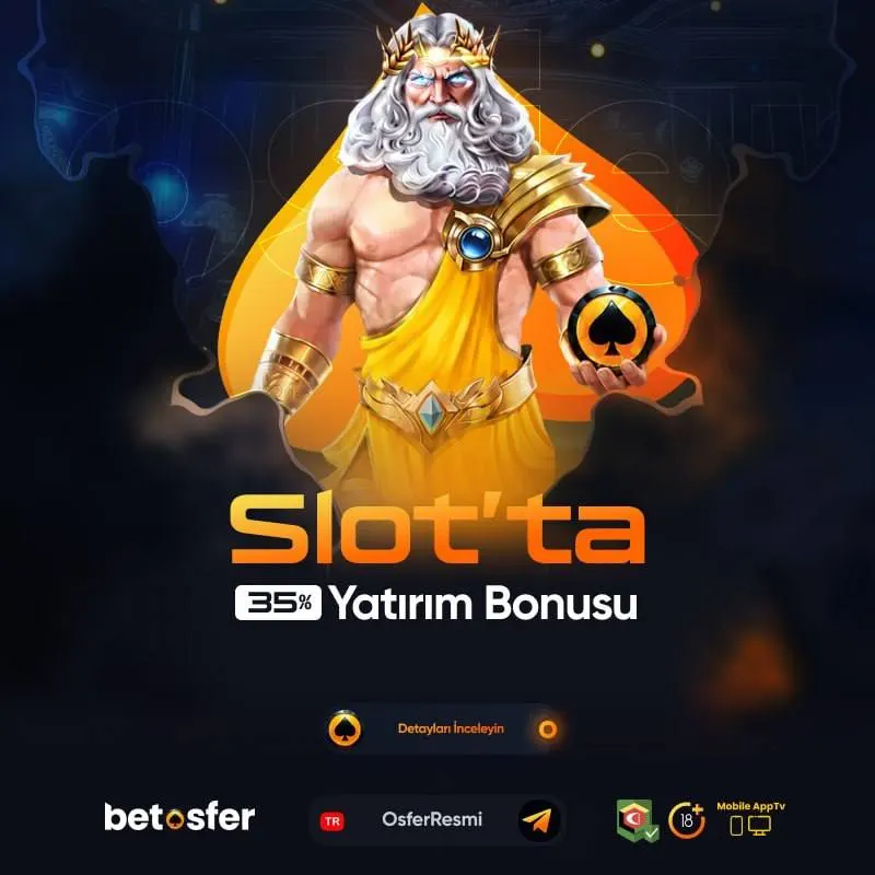 Betosfer Telegram: 🎰🎰🎰 %35 YATIRIM BONUSU! 🔴 Her gün Casino Slot oyunları için yapacağınız…