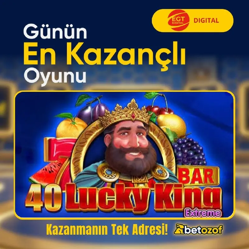 Betozof Telegram: BETOZOF’TA GÜNÜN EN ÇOK CEBİNİZİ DOLDURAN OYUNU 🔔🔔 YÜKSEK RTP’Sİ VE KEYİFLİ…