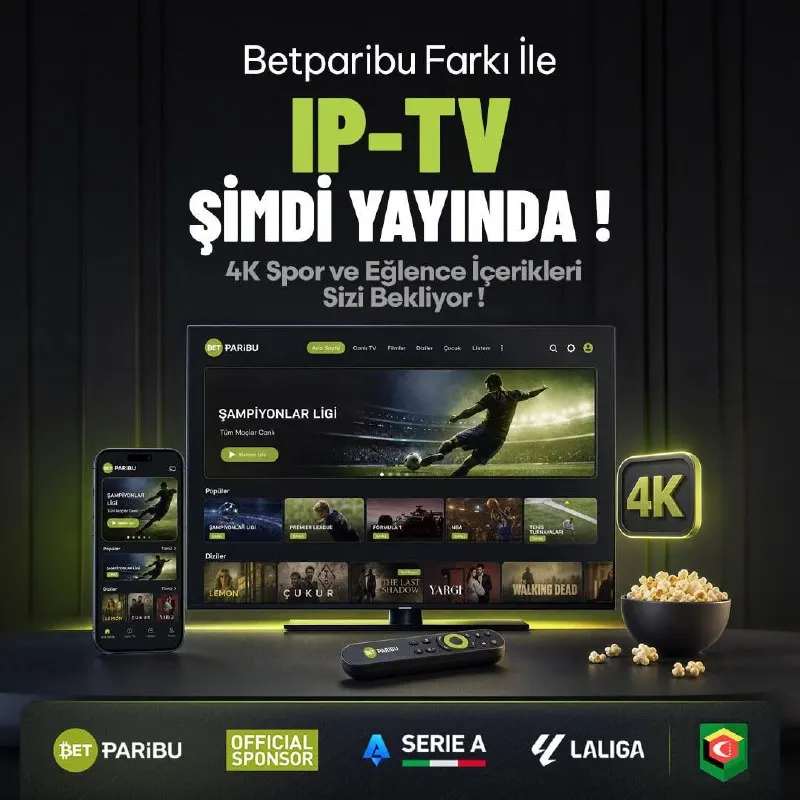 Betparibu Telegram: 📺 Ekranını aç, eğlencenin renkli dünyasına adım at! ✨ 🎬 Futbolun heyecanı…
