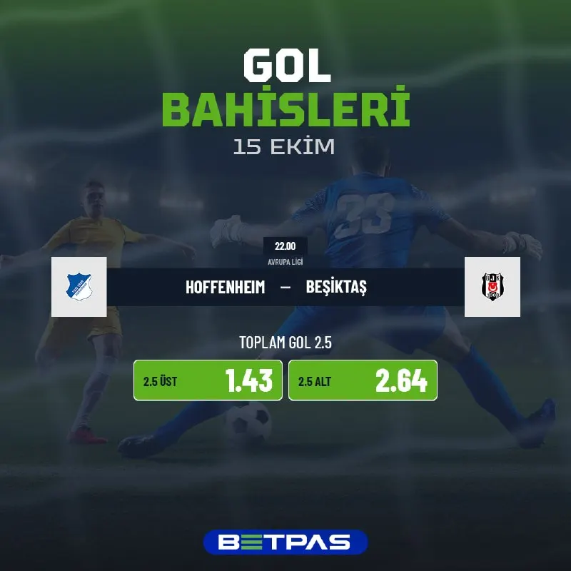 Betpas Telegram: Kara Kartal, Almanya semalarında! 1️⃣ Hoffenheim'ın bu sezonki 7 maçından 6'sı…