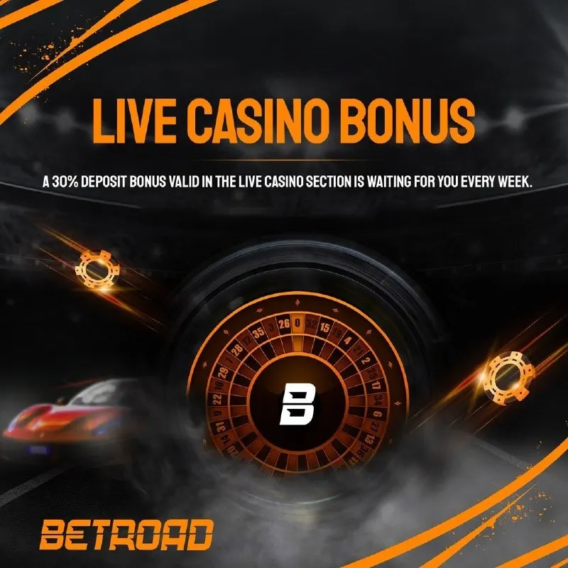 Betroad Telegram: 🔥 Boost your weekly action with a 30% Live Casino Deposit Bonus on Betroad! Hit…