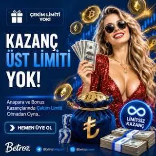 Betroz Telegram: 💰 KAZANÇ ÜST LİMİTİ YOK! BETROZ’da kazancına sınır koyma! Ana para veya bonus…