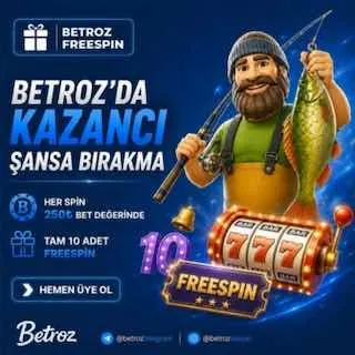Betroz Telegram: 🎣 BETROZ’DA KAZANCI ŞANSA BIRAKMA! YATIRIMA EK FREESPIN FIRSATI 🎁 Her biri 250₺…