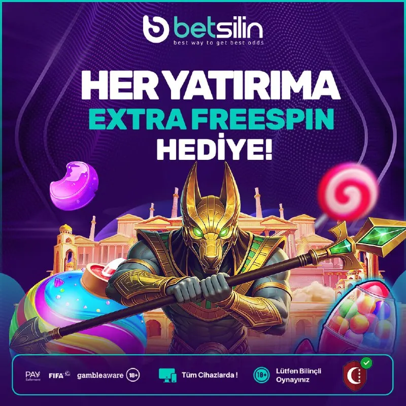 Betsilin Telegram: 🌟 BETSİLİN'DE HER YATIRIMA EXTRA FREESPIN! 🚀 💎 Yatırımını yap, kayıpla…