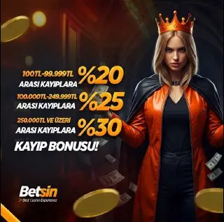 Betsin Telegram: 🎁 Kayıplara karşı avantaj Betsin’de! 🫣 %30’a varan Kayıp Bonusu ile ekstra…