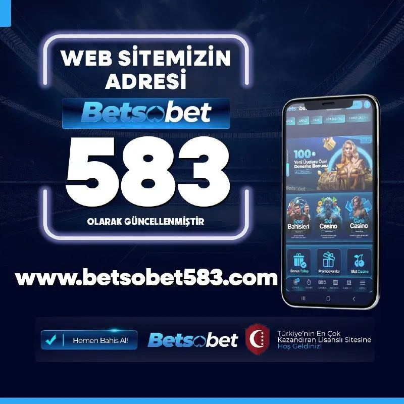 Betsobet Telegram: 🔛 Güncel Domain Adresi Değişmiştir! 🔔Giriş Adresimiz ➡️…