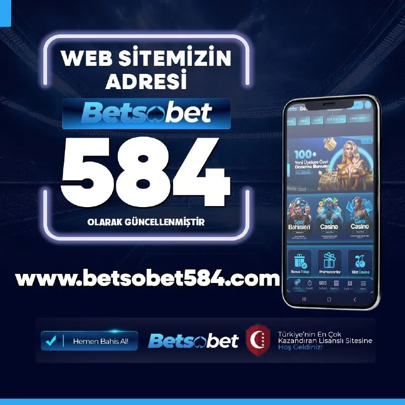 Betsobet Telegram: 🔛 Güncel Domain Adresi Değişmiştir! 🔔Giriş Adresimiz ➡️…