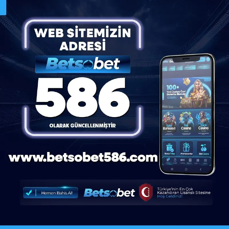 Betsobet Telegram: 🔛 Güncel Domain Adresi Değişmiştir! 🔔Giriş Adresimiz ➡️…