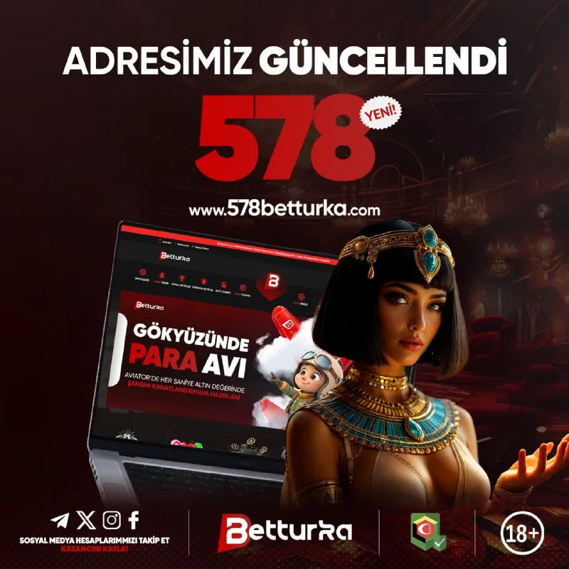 Betturka Telegram: 🔥BetTurka Heyecanı Yenilenen Adresimizde Devam Ediyor 🔗 578betturka.com