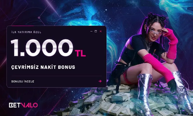 Betvalo Telegram: 🚀BETVALO’DA 1000₺ FIRSATI KAÇMAZ! 🔥 İlk Yatırımına Özel 1000₺ ÇEVRİMSİZ NAKİT…