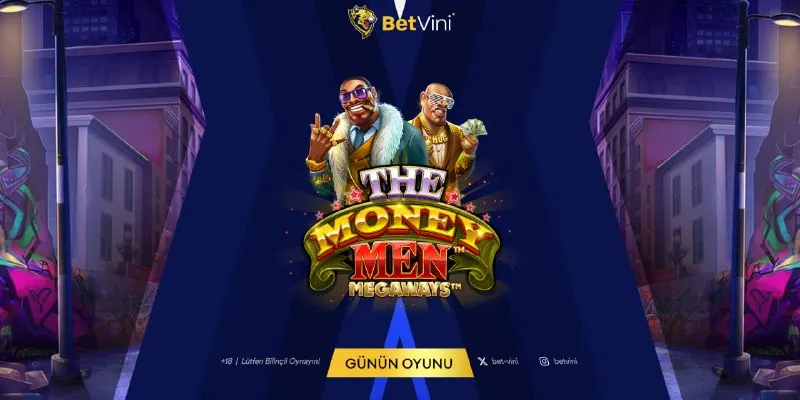 Betvini Telegram: 🎤✨ Günün Oyunu: THE MONEY MEN MEGAWAYS Şansa katıl, heyecanı canlı yaşa ve…