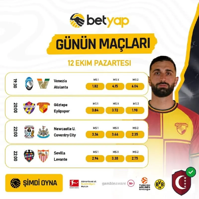 Betyap Telegram: 🌟 NEFES KESEN PAZARTESİ BÜLTENİ BETYAP'TA BAŞLIYOR! HEMEN YERİNİ AL!🌟 📅 12 EKİM…