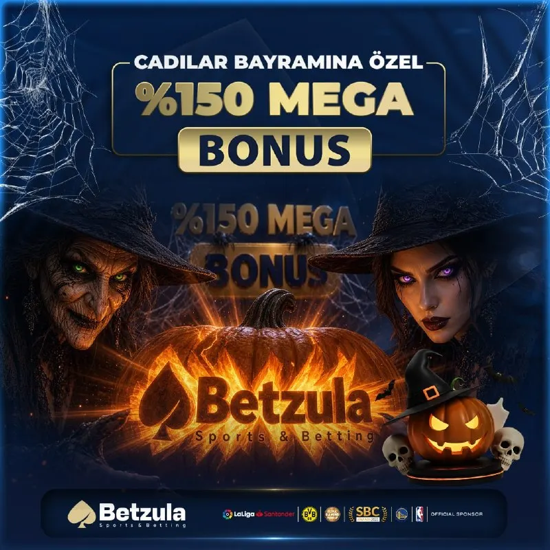 Betzula Telegram: 🎃 Cadılar Bayramı’na Özel %150 MEGA BONUS! 🦇 Korkunun Eğlenceyle Buluştuğu…
