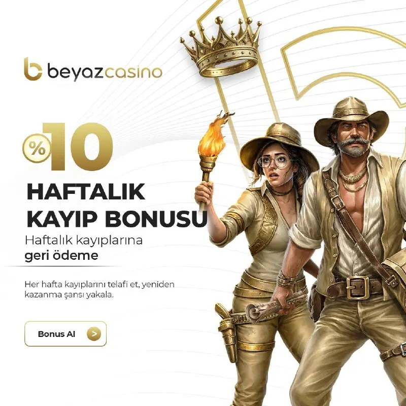 Beyaz Casino Telegram: 💎 Haftanın kayıplarını geride bırakırken sana ait avantajı unutma! 💰 1.000 TL…