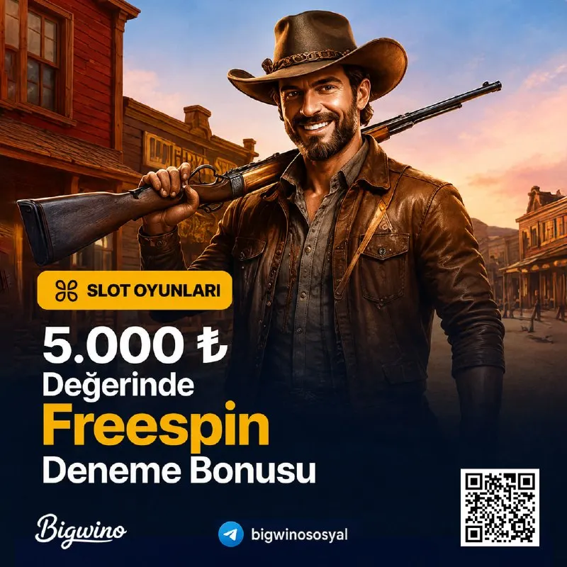 Bigwino Telegram: 🎰 Bigwino 5.000 ₺ Değerinde 100 Freespin Deneme Bonusu! 📱 Üyelik…