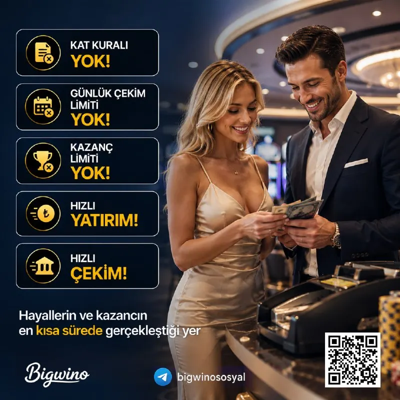 Bigwino Telegram: 🥇 KAZANCIN ADRESİ BİGWİNO! 🎯 Kazanç Ve Çekim Limiti Yok! 🎯 Kat Kuralı Yok! 🎯…
