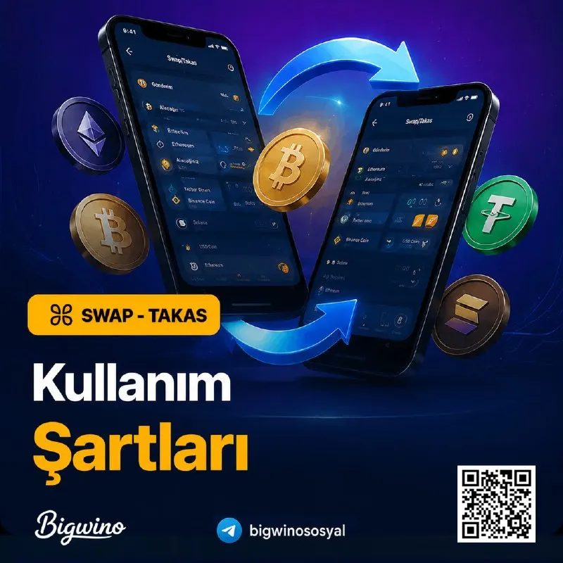 Bigwino Telegram: 🚨 ​Bigwino’da Swap Özelliği İle Finansal Özgürlük! 💱 Swap ile para birimi…