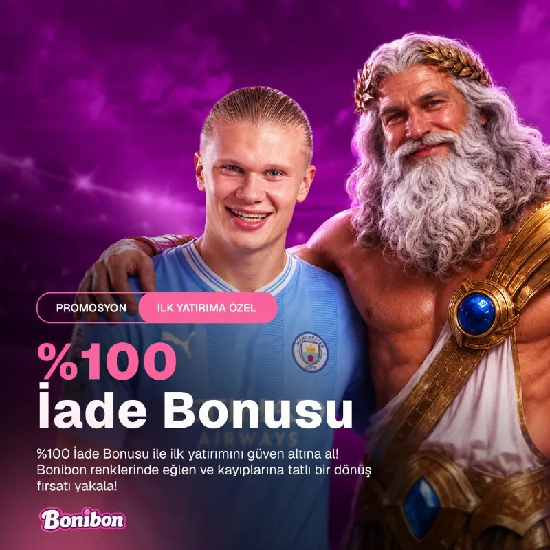 Bonibon Bahis Telegram: 👑 ŞEKER GİBİ %100 İADE BONİBON'DA 🎁 İlk yatırımına özel %100 İade Bonusu ile…