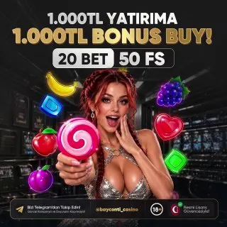 Byconti Casino Telegram: 🤩KAZANCIN KAPISINI BONUS BUY İLE AÇ 📢1.000 TL YATIRIM YAP 🌟1.000 TL BONUS BUY…
