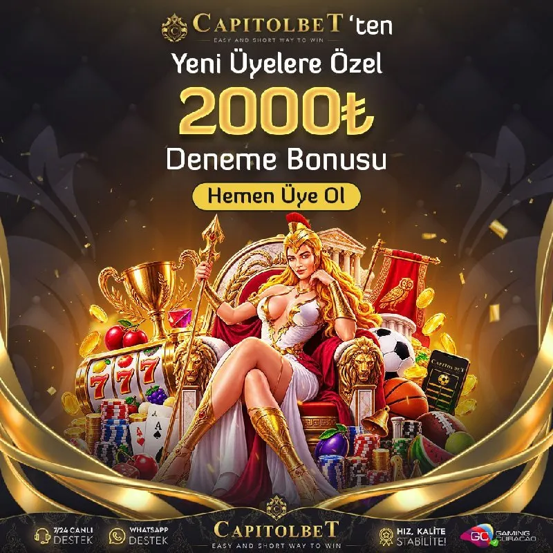 Capitolbet Telegram: 🎁 #CapitolBet’ ten Deneme Bonusu 📢 🎁 Yeni Üyelere Özel 🔢❎🔢🔢🔢 ₺ Deneme Bonusu…