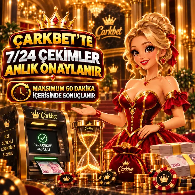 Çarkbet Telegram: 💸 ÇARKBET’TE ÇEKİMLER 7/24 DEVAM EDİYOR! 👑 Kazancını bekletme! Çarkbet’te çekim…