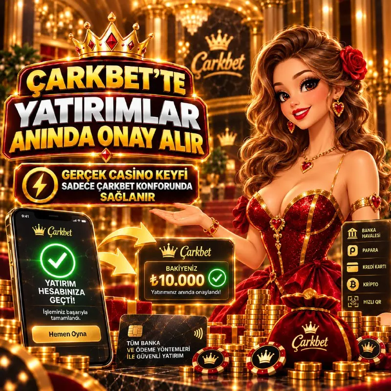 Çarkbet Telegram: 💳 ÇARKBET’TE YATIRIMLAR ANINDA ONAY ALIR! ⚡️ Yatırımını yap, bakiyenin hesabına…