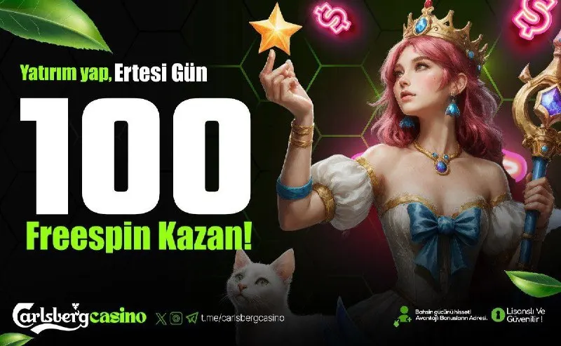 Carlsberg Casino Telegram: 🤩🤩🤩🤩🤩🤩🤩 🤩🤩 🆒GÜN SONU FREESPİN ALMAYI UNUTMA! 🆒 🔥Her gün yapacağınız minimum…