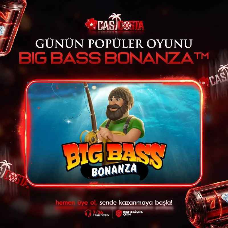 Casicosta Telegram: 🐟CASİCOSTA'DA GÜNÜN KAZANDIRAN POPÜLER SLOT OYUNU! 😋Slot kategorisinde bugün…
